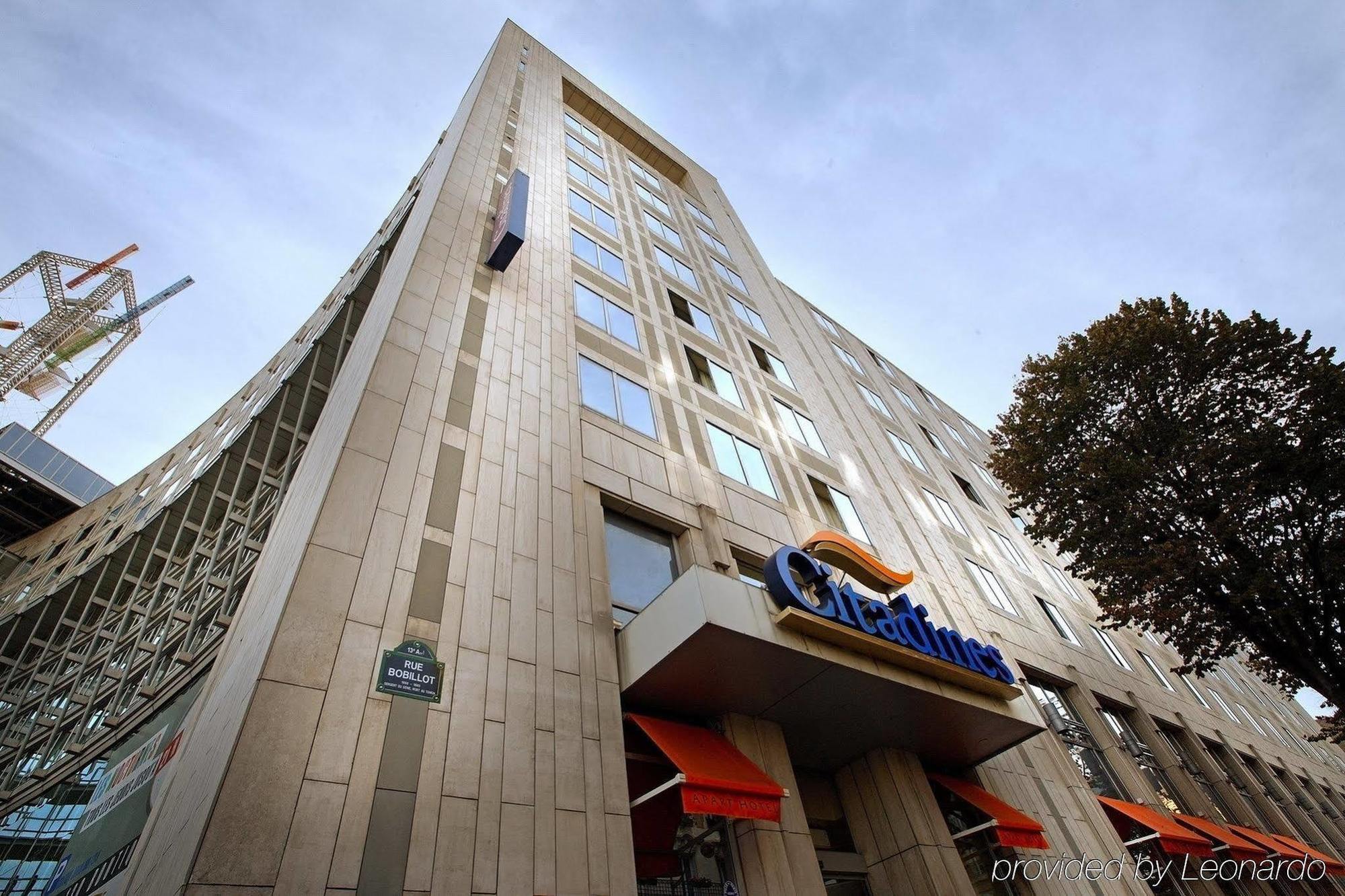 Aparthotel Citadines Place D'Italie Paris Exterior foto